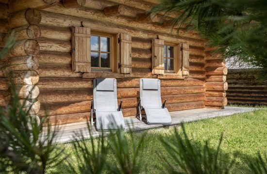 Almhütte auf der Seiser Alm