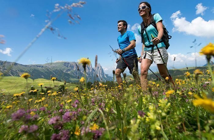 Hiking around Castelroto & Mountain Biking at Alpe di Siusi